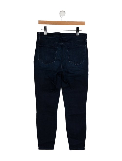 L'Agence High-Rise Straight Leg Jeans
