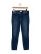 L'Agence High-Rise Straight Leg Jeans