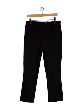 L'Agence High-Rise Straight Leg Jeans