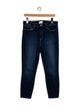 L'Agence High-Rise Straight Leg Jeans