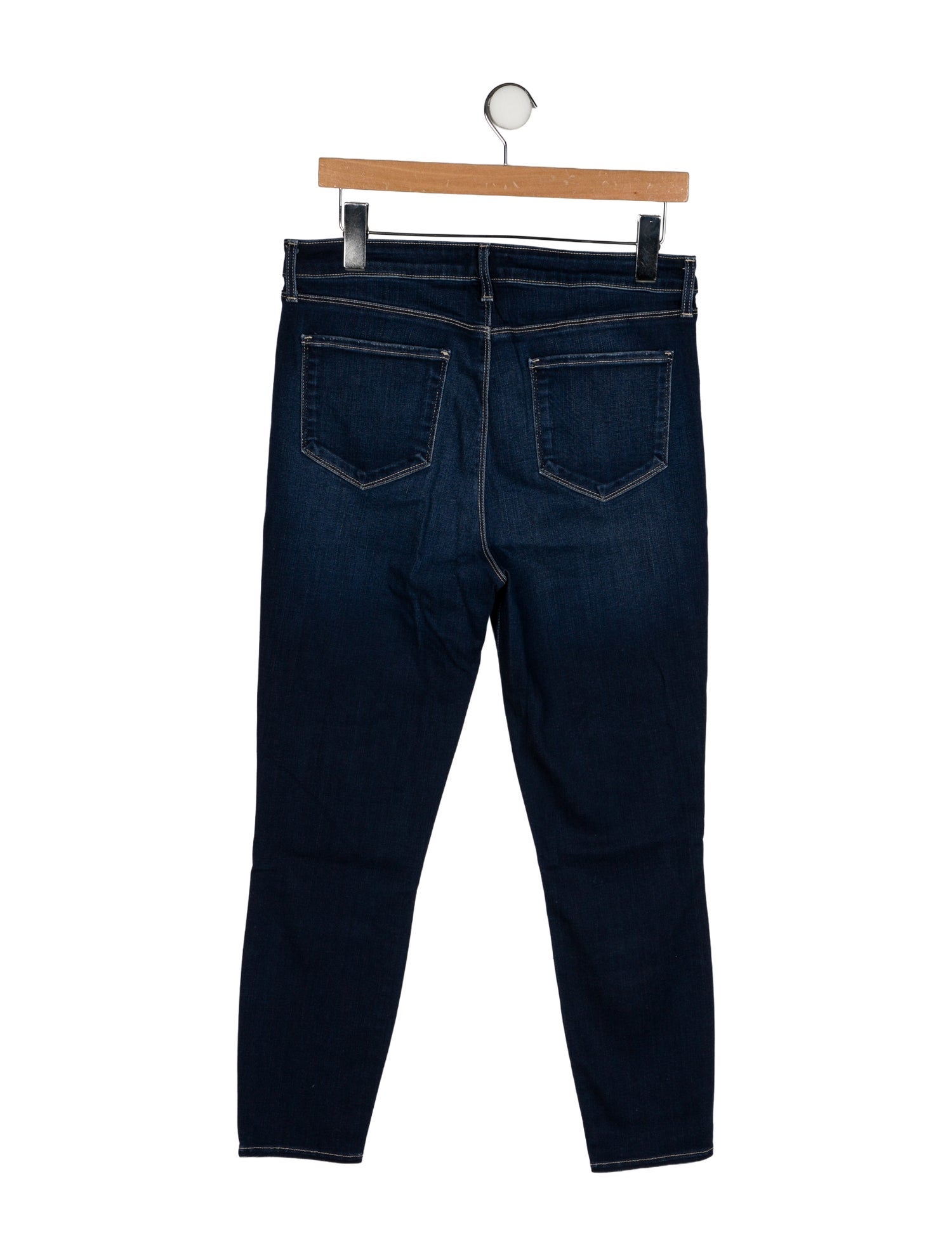 L'Agence High-Rise Straight Leg Jeans
