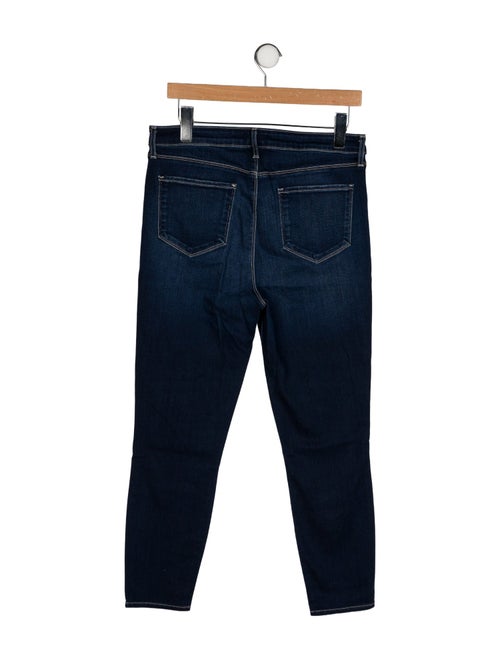 L'Agence High-Rise Straight Leg Jeans