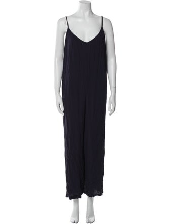 L'Agence Scoop Neck Jumpsuit