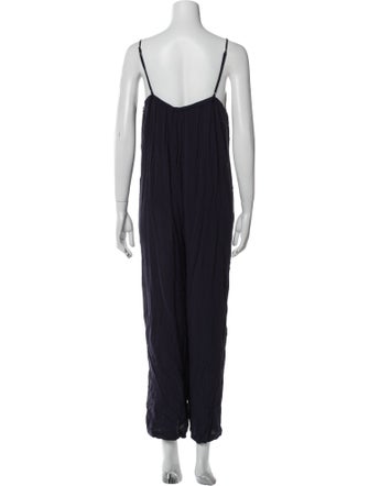 L'Agence Scoop Neck Jumpsuit