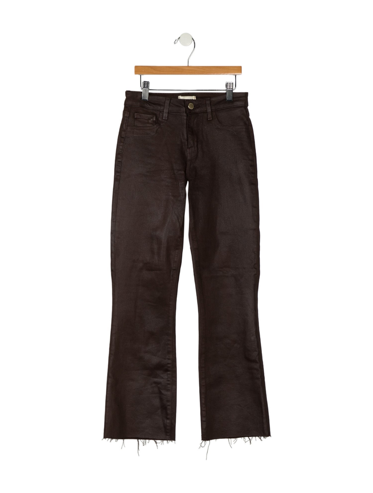 L'Agence Mid-Rise Straight Leg Jeans