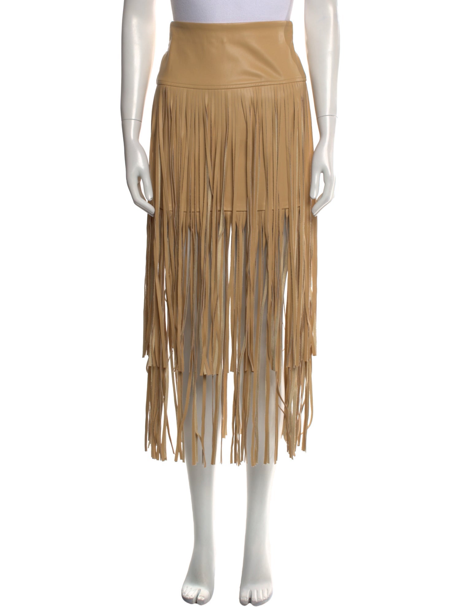L'Agence Fringe Trim Accent Mini Skirt w/ Tags