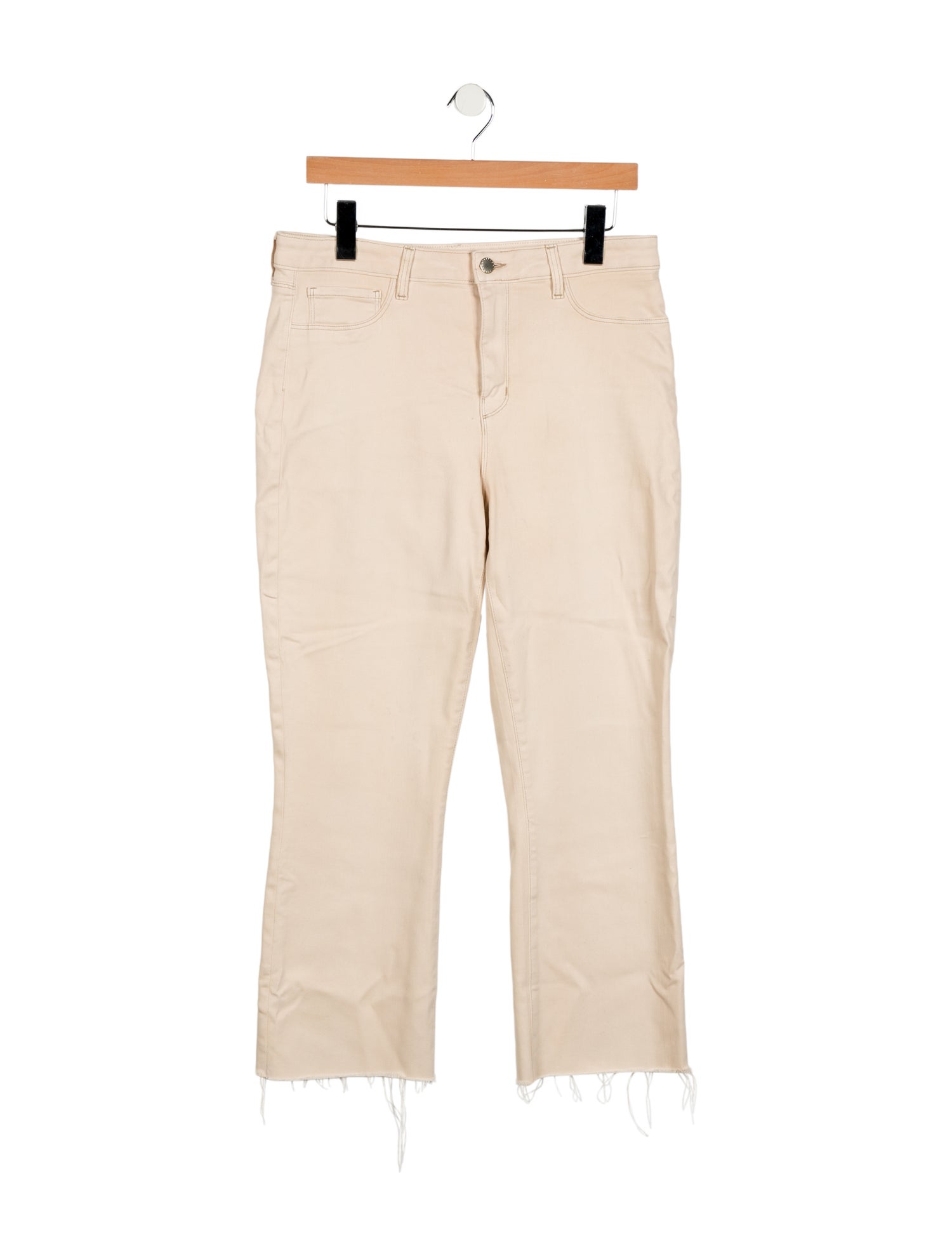 L'Agence High-Rise Straight Leg Jeans