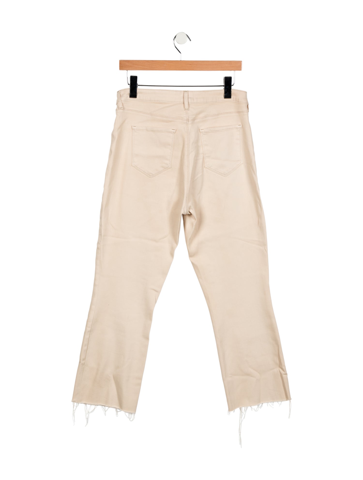 L'Agence High-Rise Straight Leg Jeans