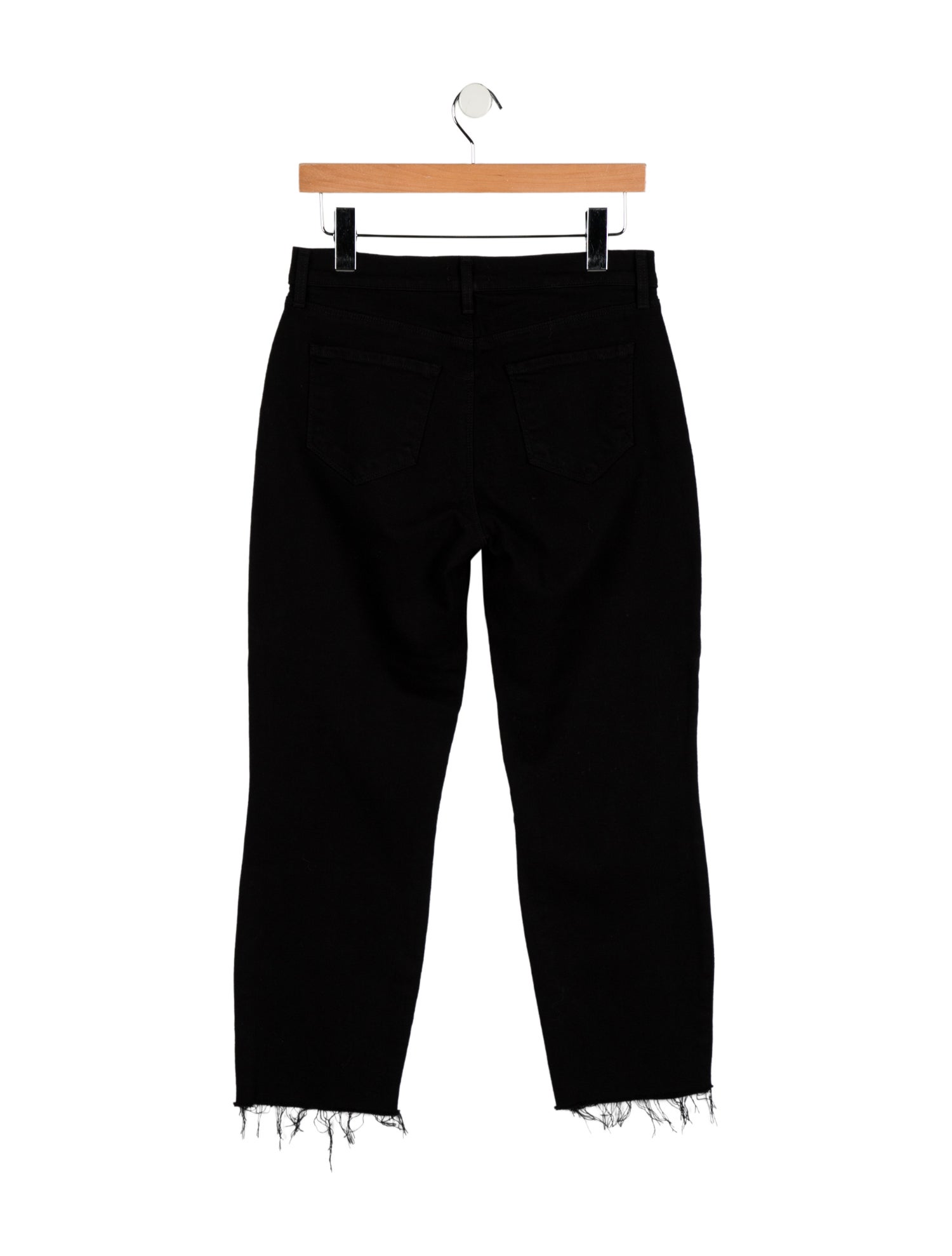 L'Agence Mid-Rise Straight Leg Jeans