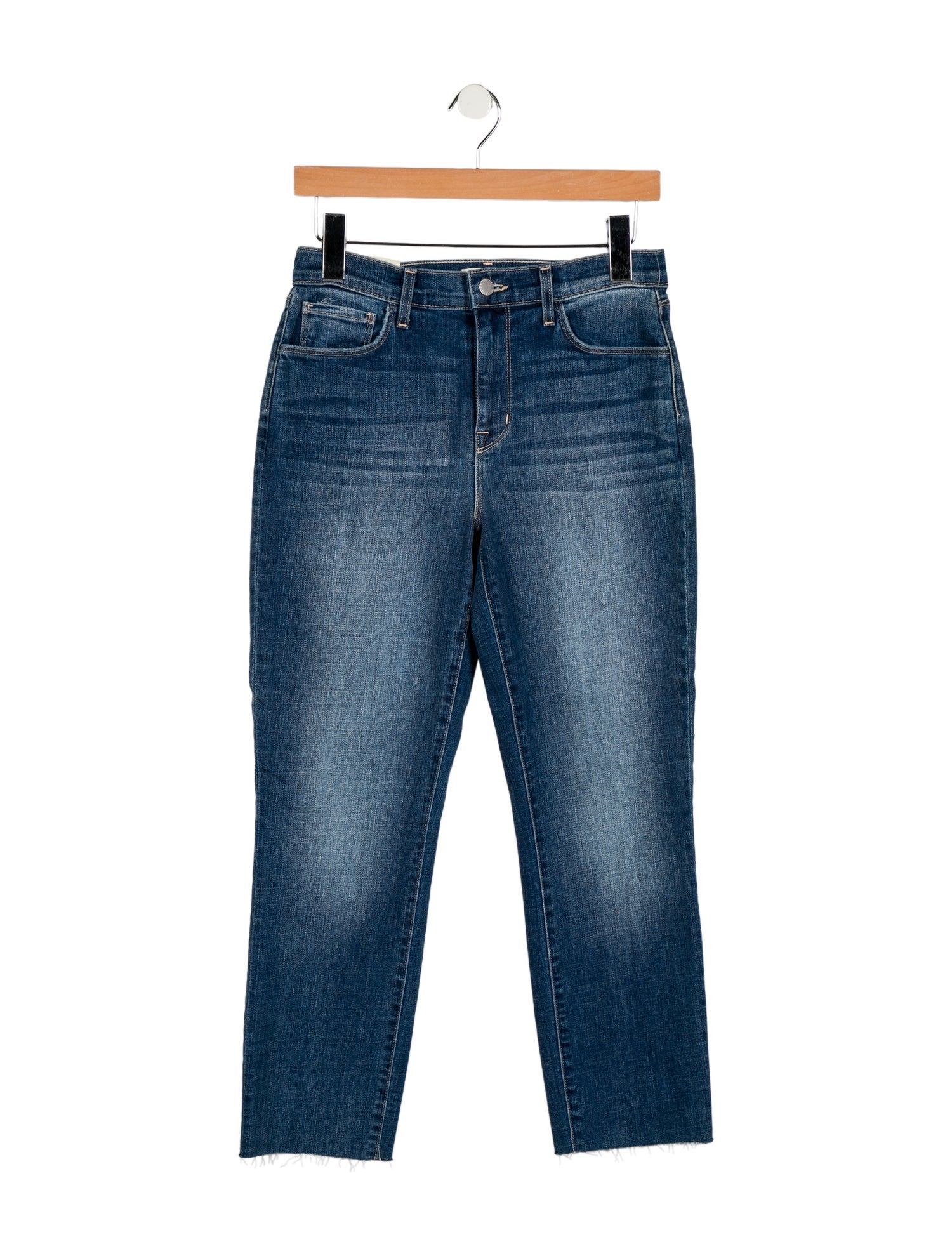 L'Agence Mid-Rise Straight Leg Jeans w/ Tags