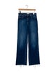 L'Agence Mid-Rise Wide Leg Jeans