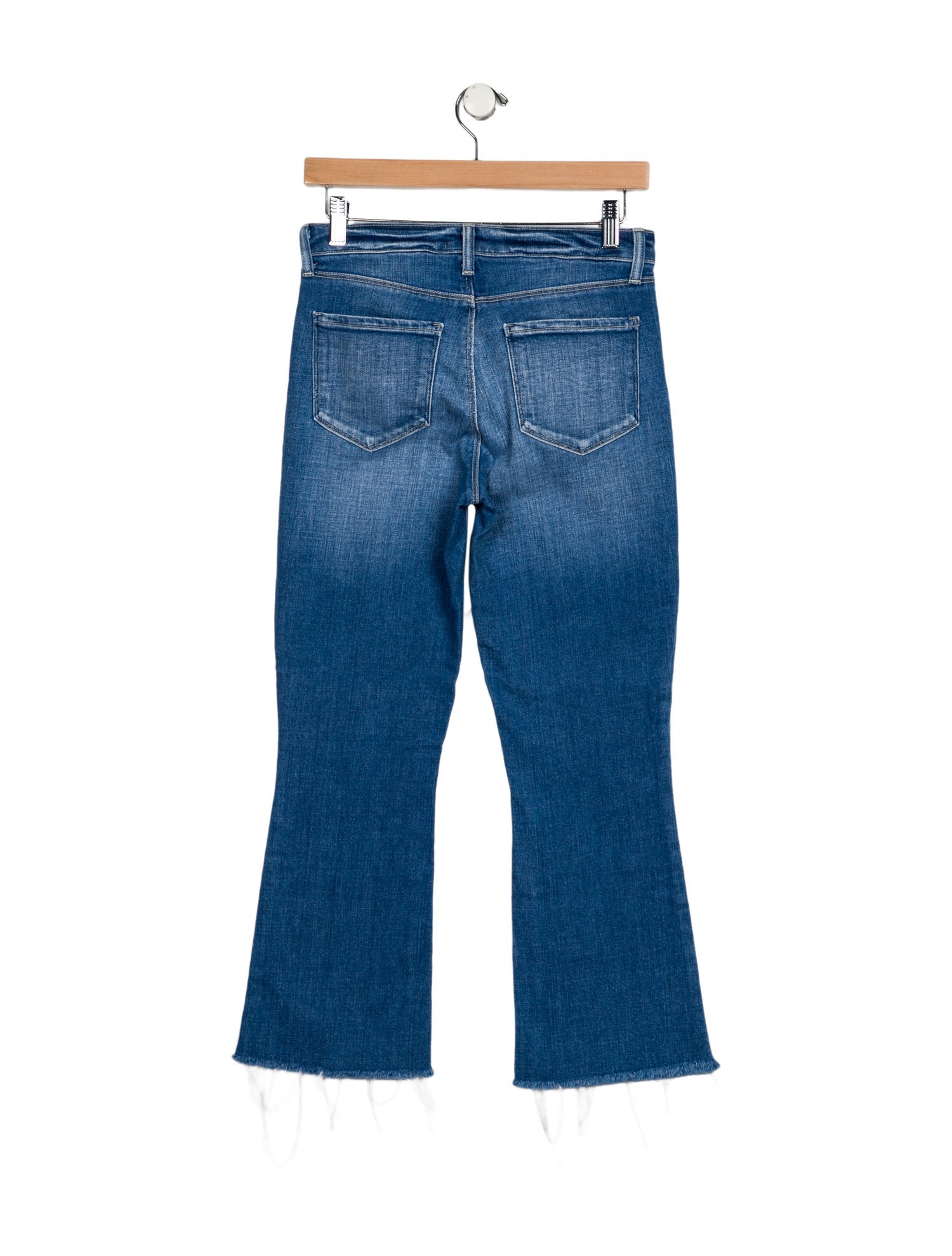 L'Agence Mid-Rise Straight Leg Jeans