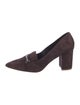 L'Agence Suede Pumps