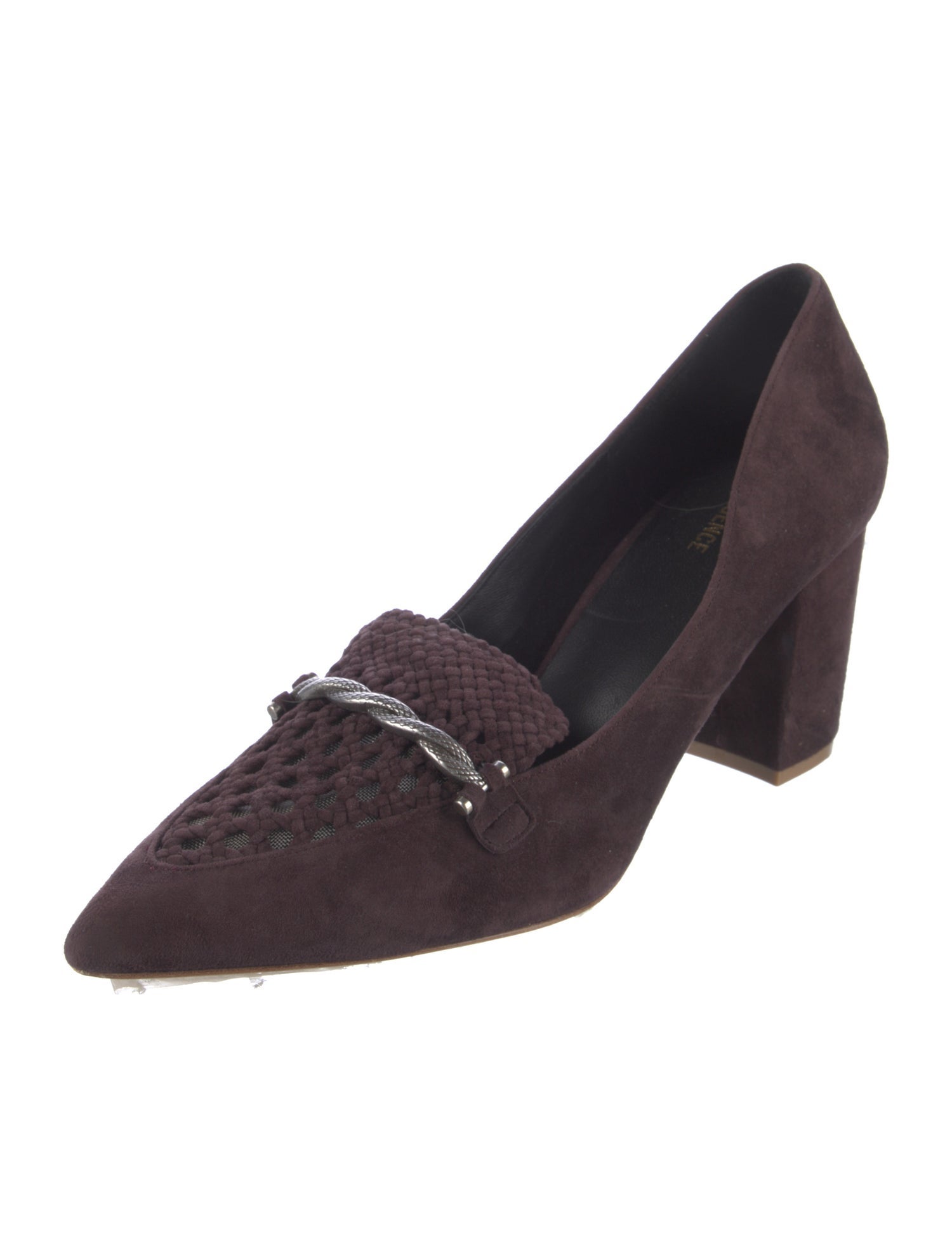 L'Agence Suede Pumps