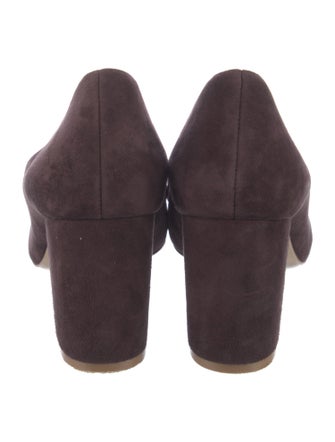 L'Agence Suede Pumps