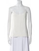 L'Agence Silk Scoop Neck Top
