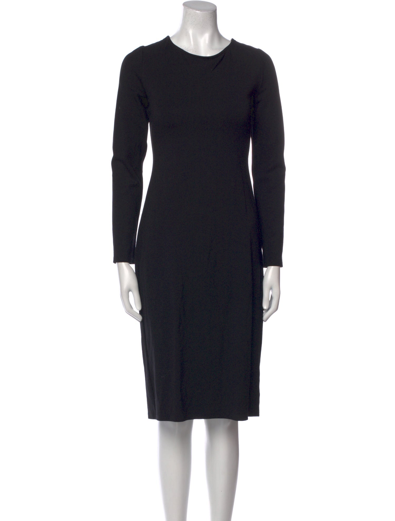 L'Agence Crew Neck Knee-Length Dress