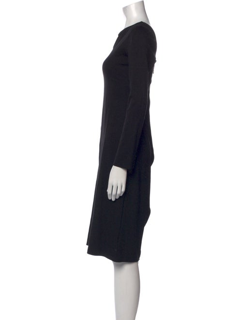 L'Agence Crew Neck Knee-Length Dress