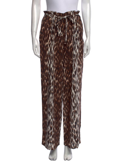 L'Agence Silk Wide Leg Pants