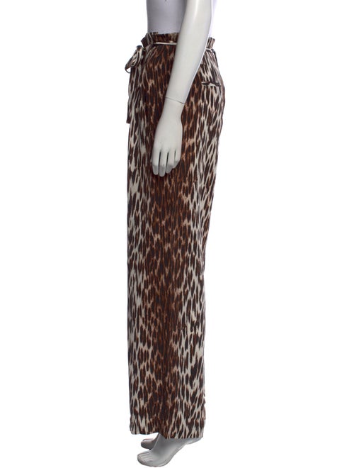 L'Agence Silk Wide Leg Pants