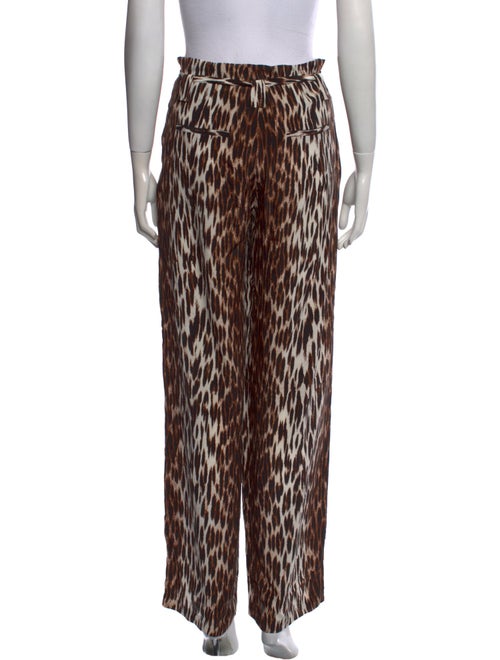 L'Agence Silk Wide Leg Pants