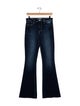 L'Agence Mid-Rise Wide Leg Jeans