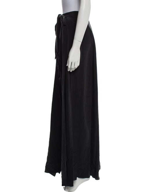 L'Agence Silk Long Skirt