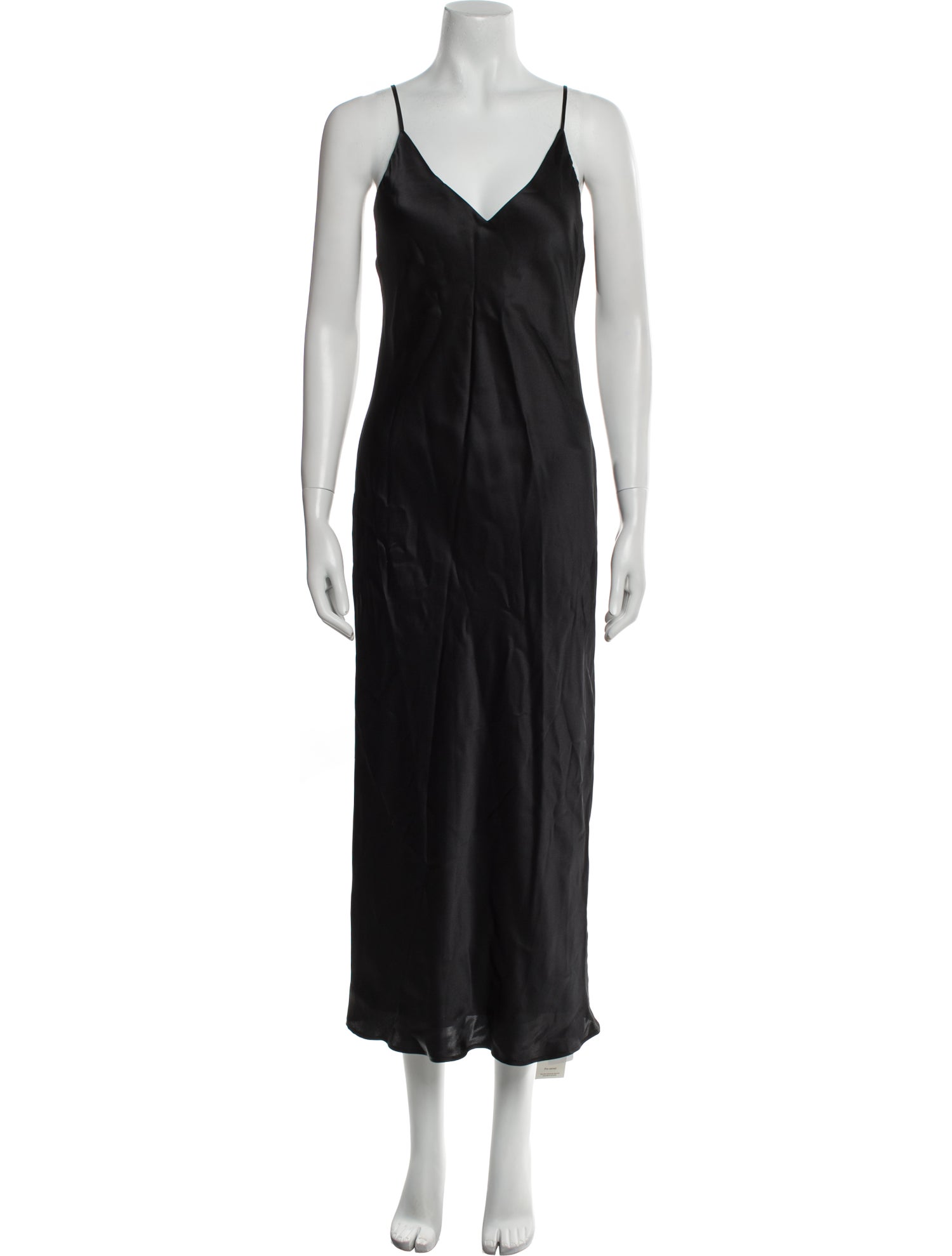 L'Agence Silk Long Dress