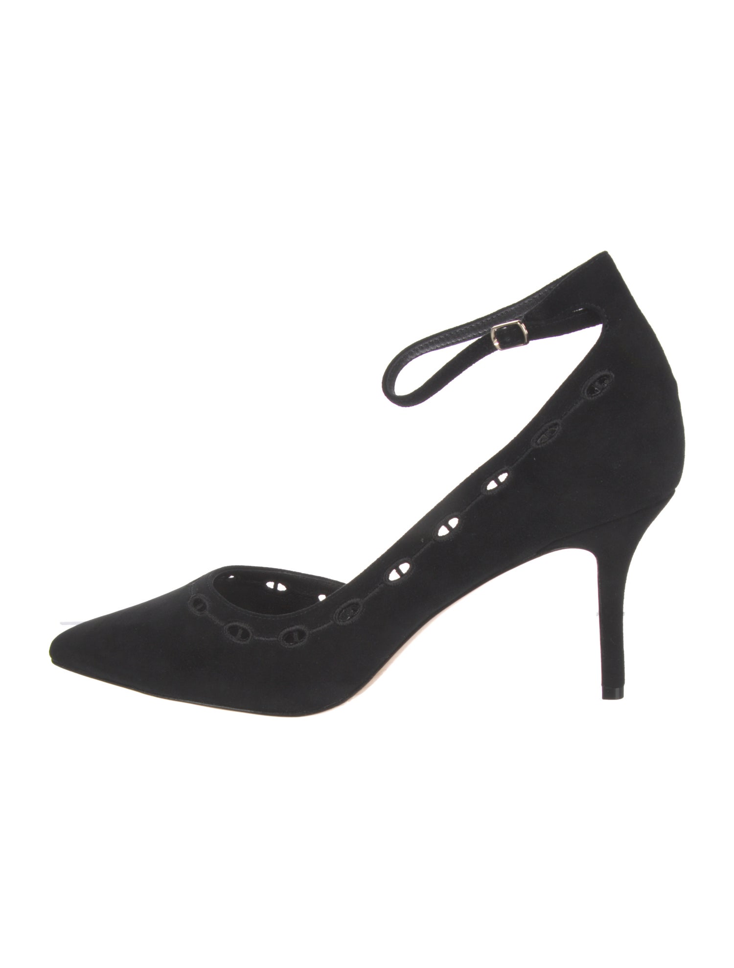 L'Agence Suede D'Orsay Pumps