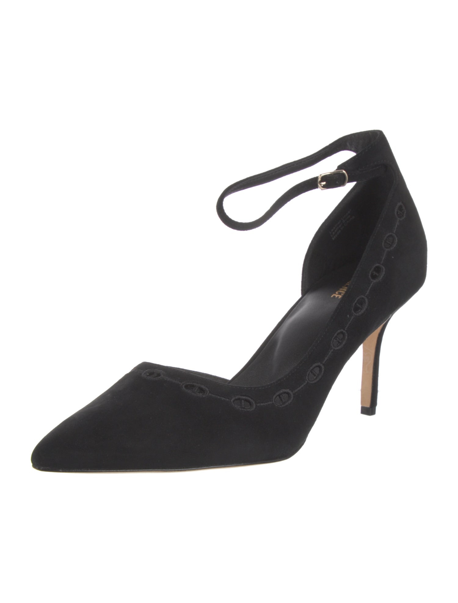 L'Agence Suede D'Orsay Pumps