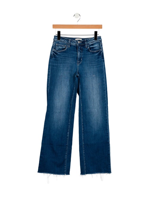 L'Agence Low-Rise Straight Leg Jeans