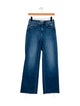 L'Agence Low-Rise Straight Leg Jeans