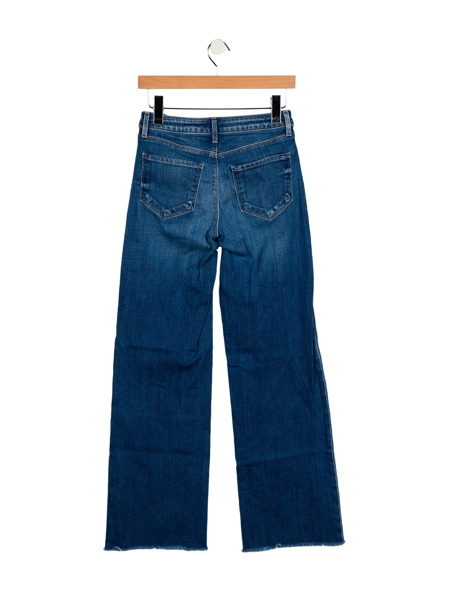 L'Agence Low-Rise Straight Leg Jeans