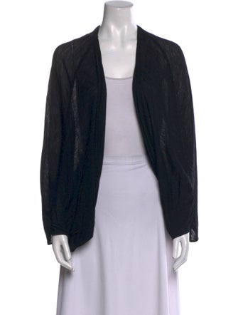 L'Agence Wool Open Front Sweater