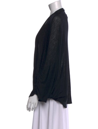 L'Agence Wool Open Front Sweater