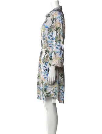 L'Agence Printed Knee-Length Dress