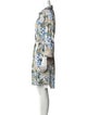 L'Agence Printed Knee-Length Dress