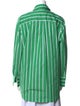 L'Agence Striped Long Sleeve Button-Up Top