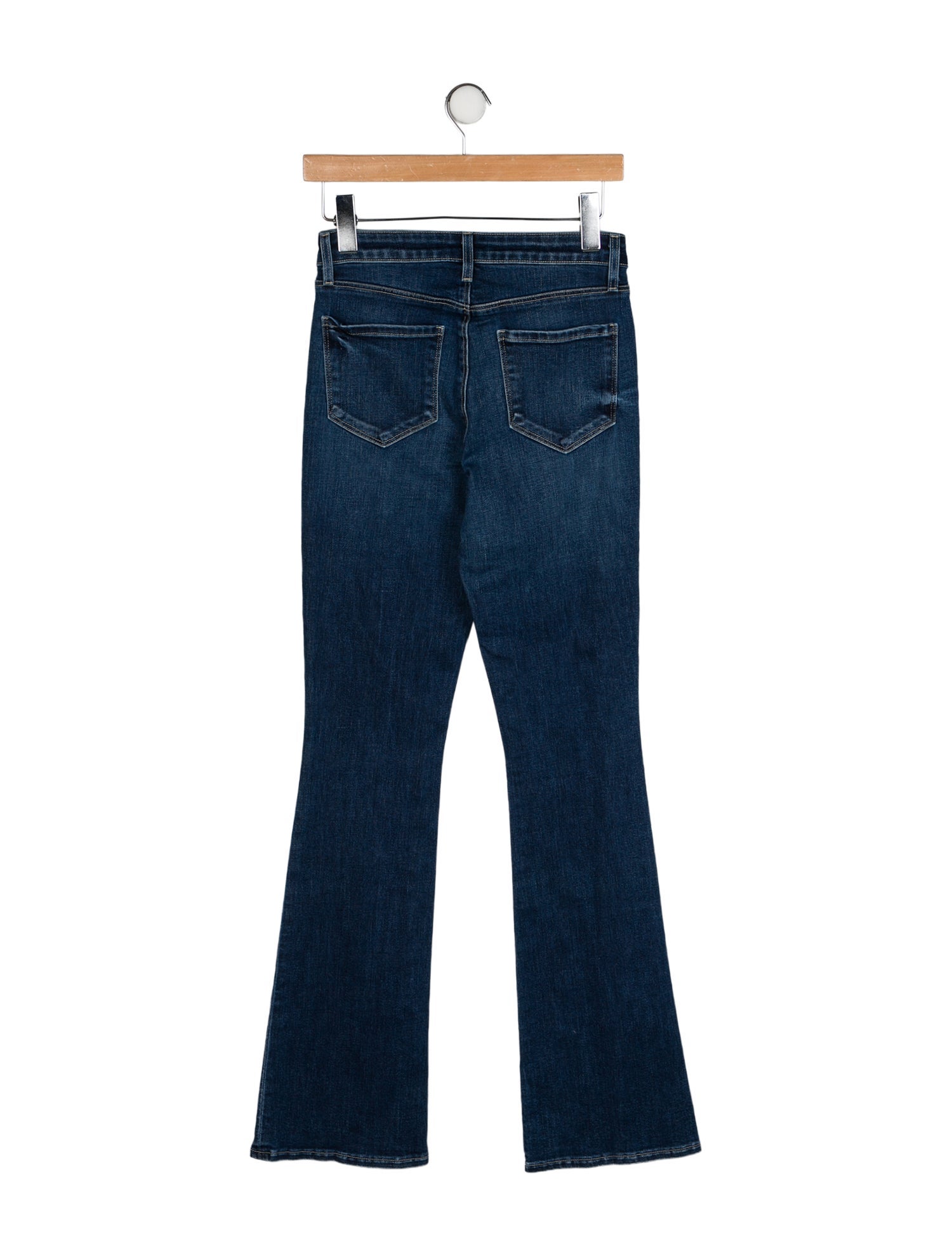 L'Agence Mid-Rise Straight Leg Jeans