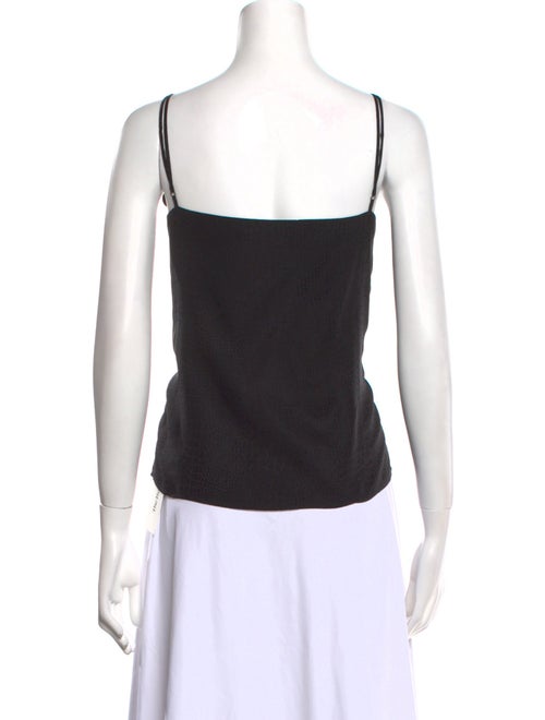 L'Agence Silk V-Neck Top