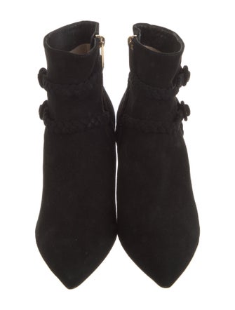 L'Agence Suede Lace-Up Boots