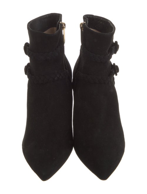L'Agence Suede Lace-Up Boots