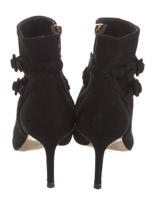 L'Agence Suede Lace-Up Boots