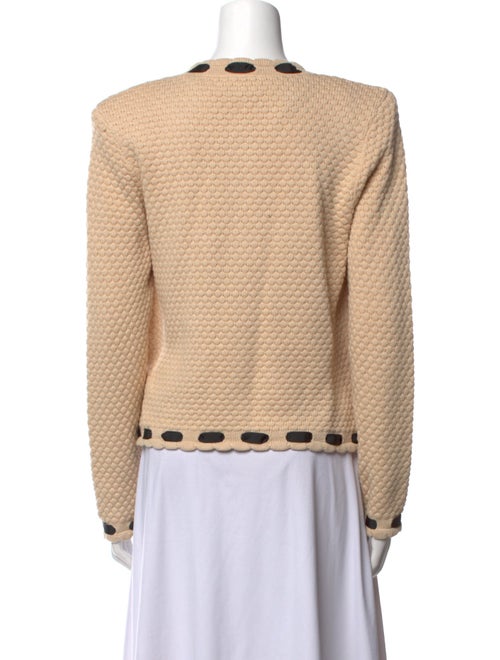 L'Agence Printed Open Front Sweater