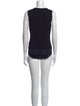 L'Agence Crew Neck Sleeveless Bodysuit