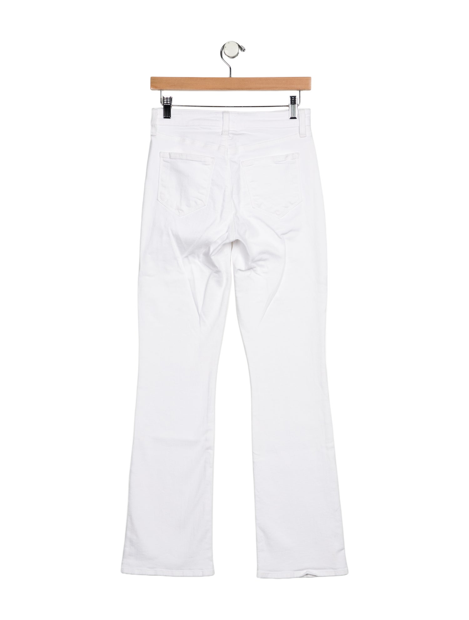 L'Agence Mid-Rise Straight Leg Jeans