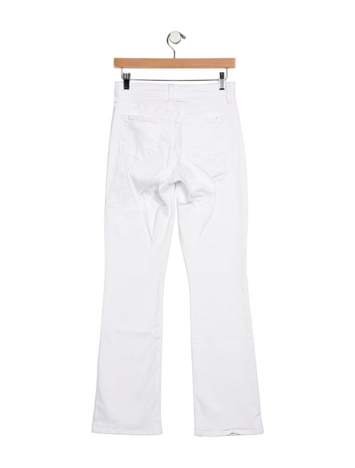 L'Agence Mid-Rise Straight Leg Jeans