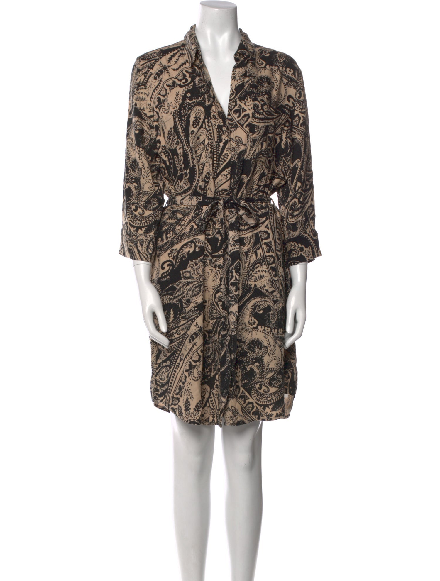 L'Agence Printed Mini Dress