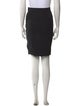 L'Agence Pleated Accents Knee-Length Skirt