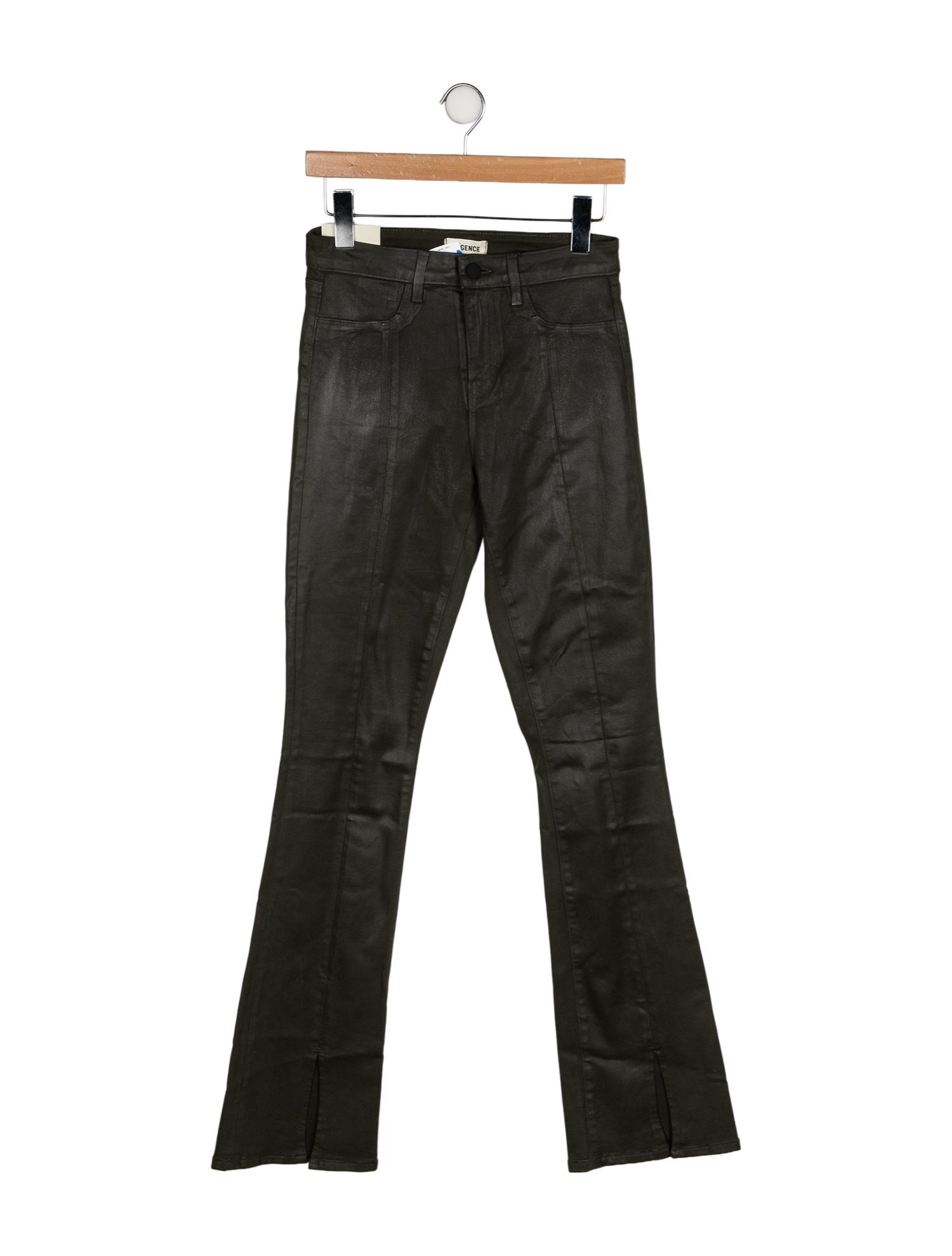 L'Agence Mid-Rise Wide Leg Jeans w/ Tags